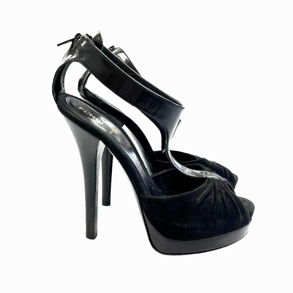 Fendi Black Stiletto Heels